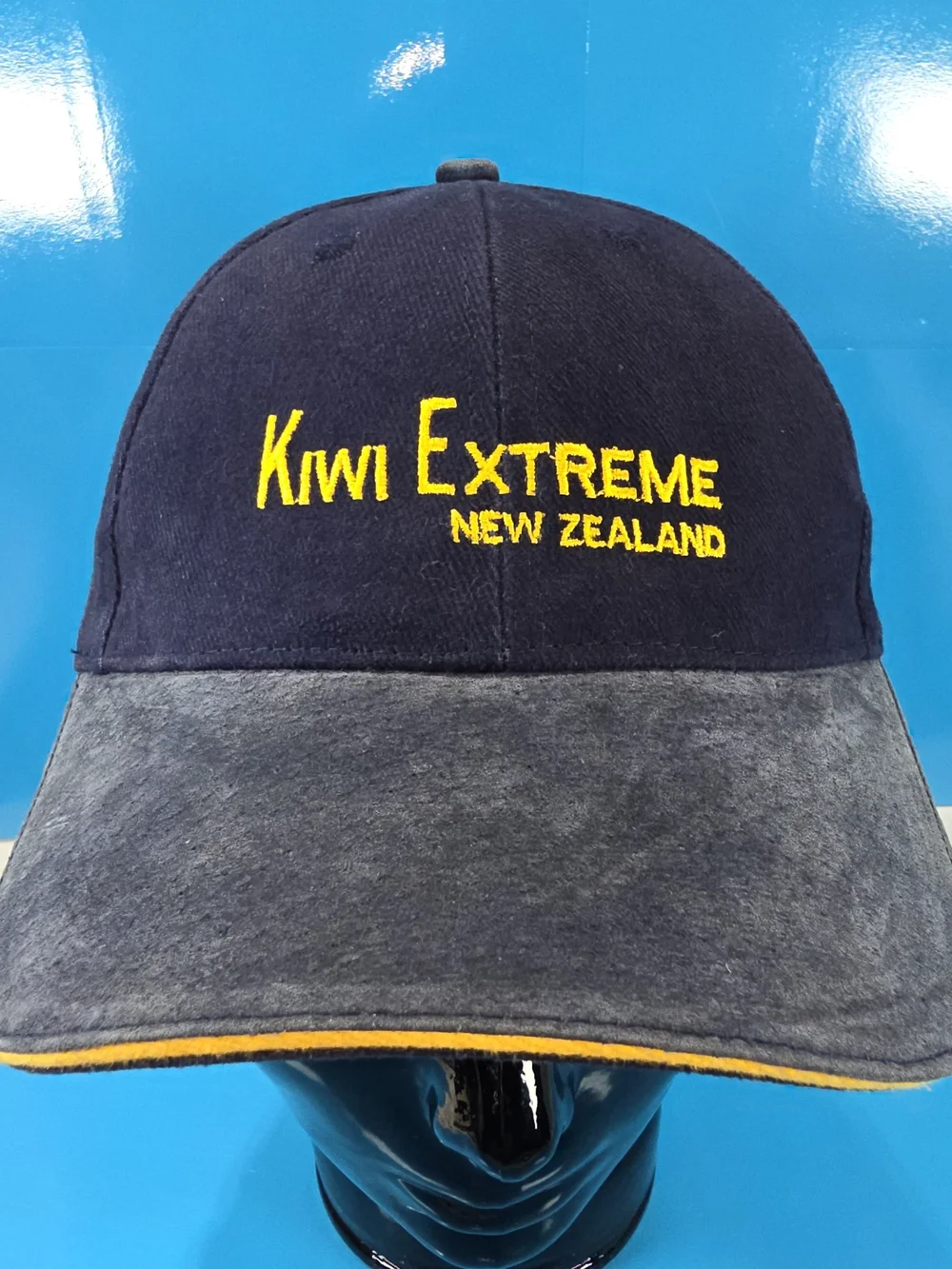 Kiwi Extreme New Zealand Adjustable Suede Brim Hat